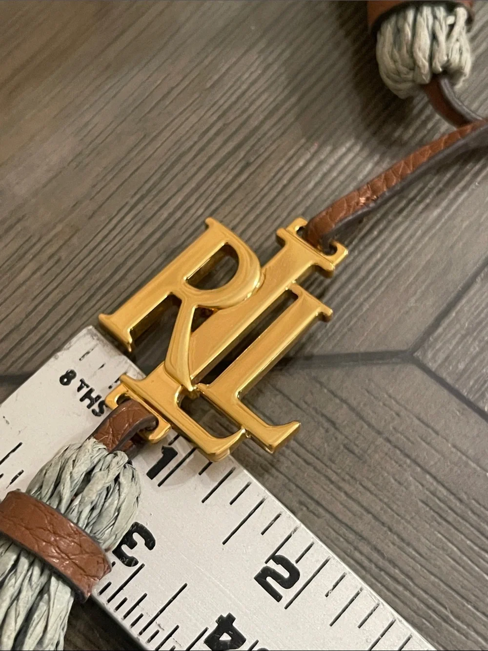 Lauren Ralph Lauren Replacement Three Tassel - Gold-tone Logo Bag Charm